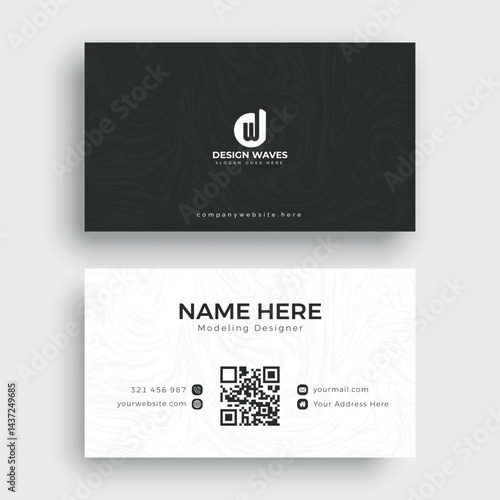 Polished Presence Business Card Design