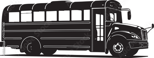 Vintage Fire Truck & Bus Vectors