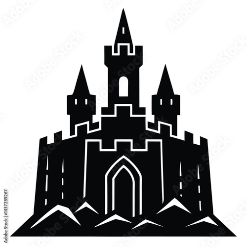 Wallpaper Mural Buildings icons. Bank, Hotel, Courthouse. City, Real estate, Architecture buildings icons. Hospital, town house, museum. Urban architecture, city skyscraper. Classic set. Quality set. Vector Torontodigital.ca