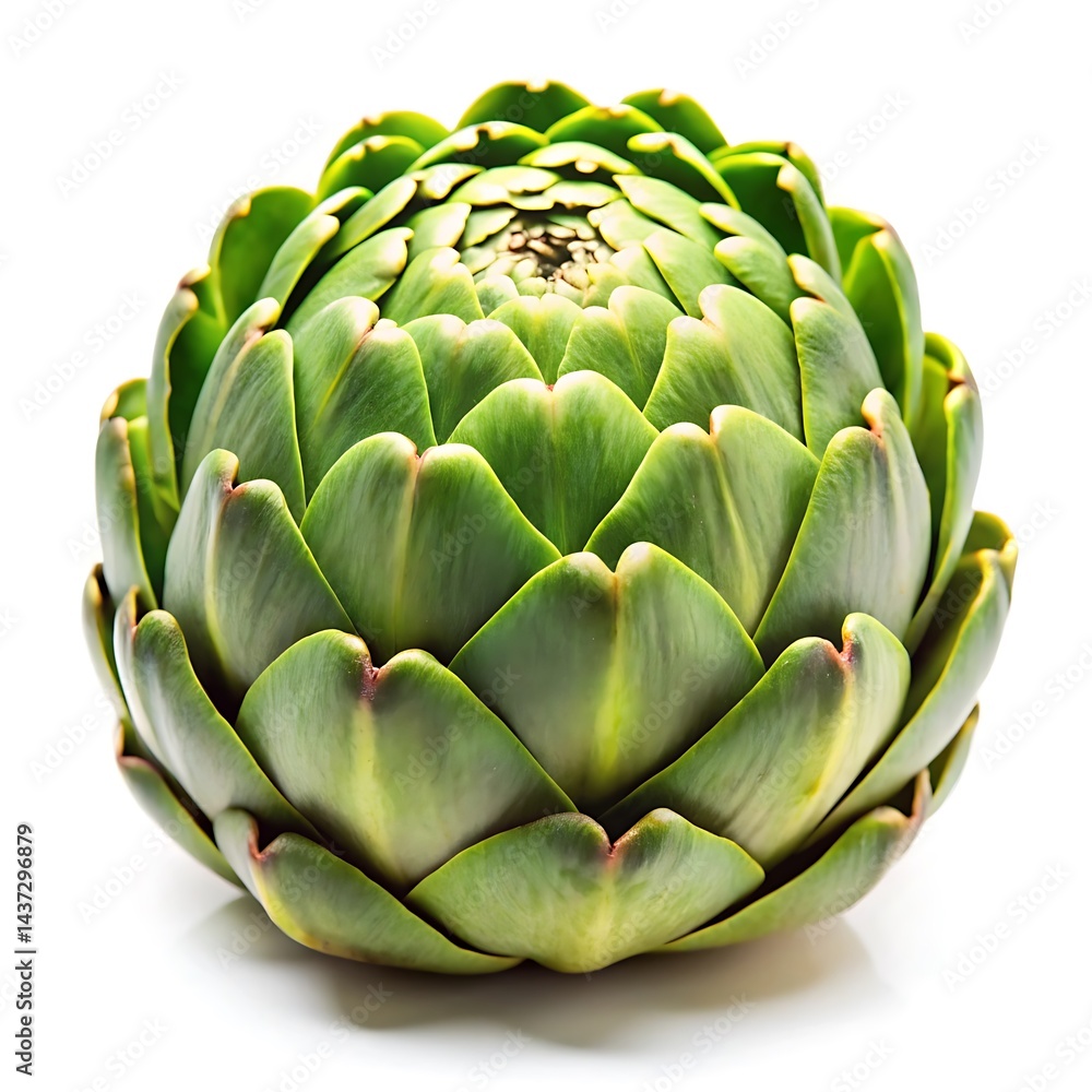 Fototapeta premium Artichoke isolated on white background