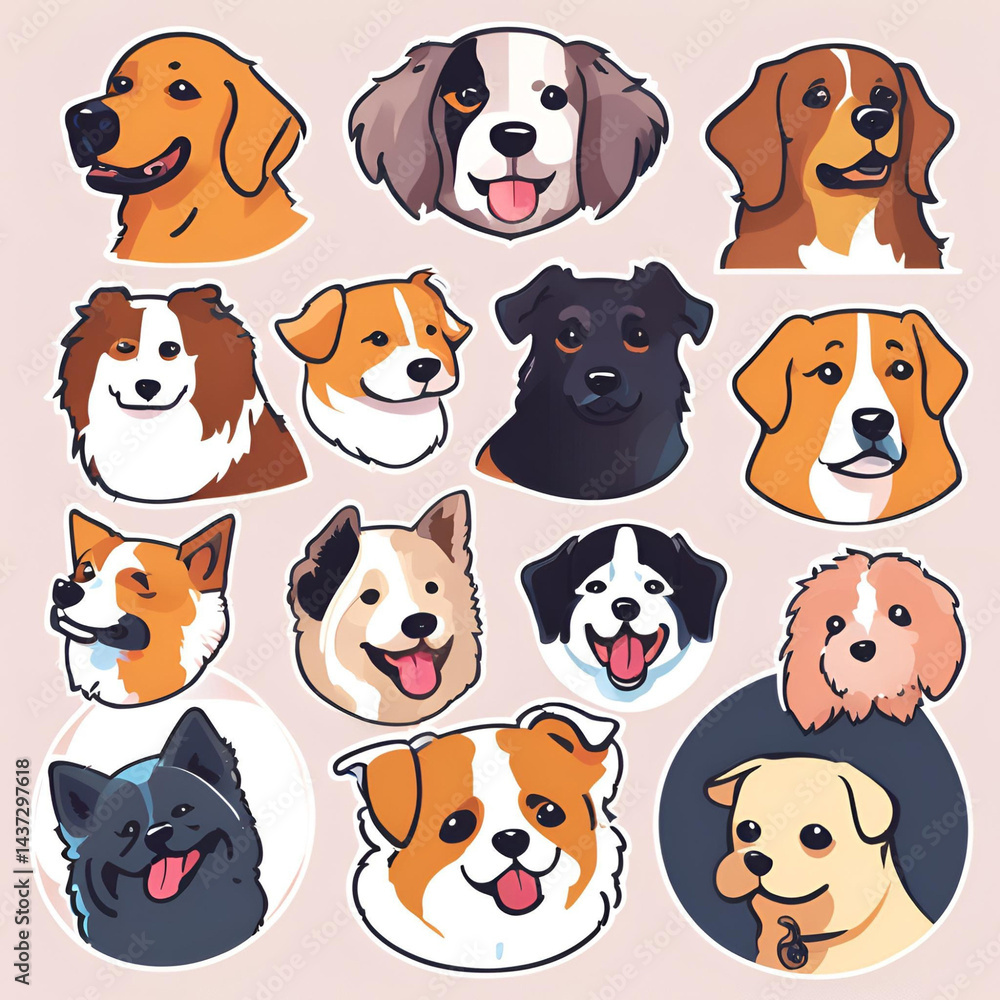set of dogs set of dogs