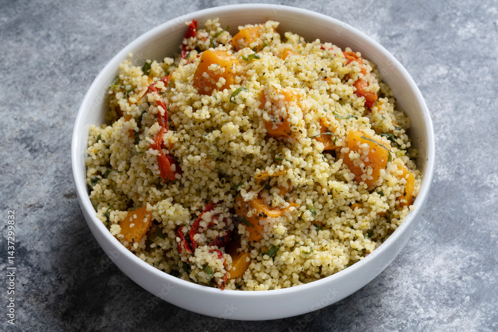 cuoscous pumpkin salad
