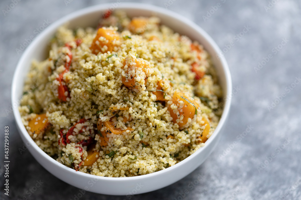 cuoscous pumpkin salad