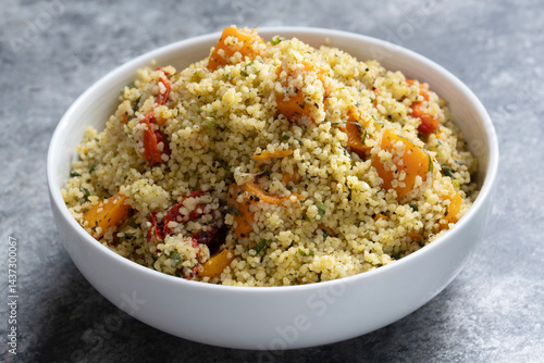 cuoscous  pumpkin salad
