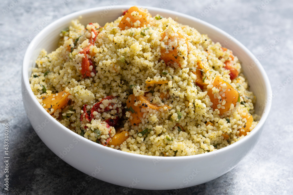 cuoscous pumpkin salad