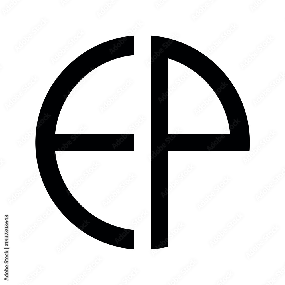 ep letter logo design, vector illustration.
ep letter logo design, vector illustration.