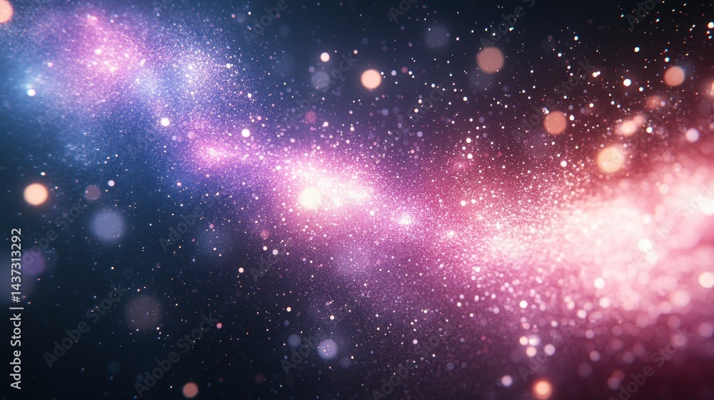 Fototapeta premium Abstract cosmic nebula