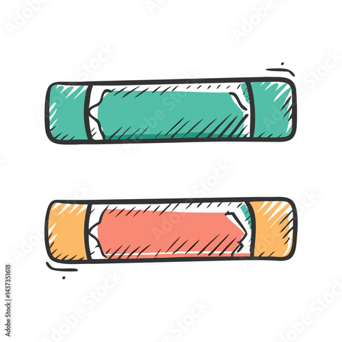 health bar icon, health bar vector illustration-simple illustration of health bar, perfect for health bar logos and icons
