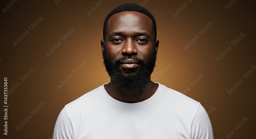 Portrait of a Confident Black Man Portrait of a Confident Black Man
