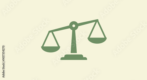 Scales of justice balance symbol representing fairness equality and legal integrity