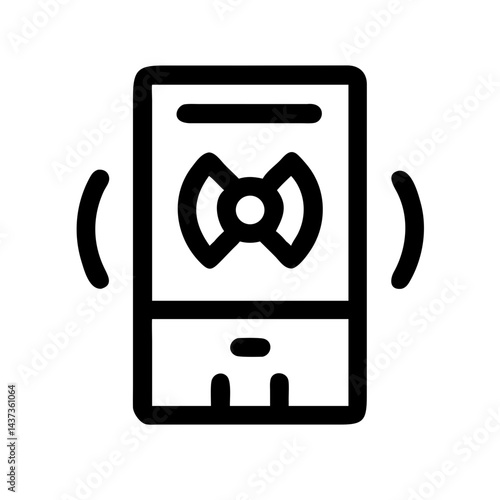 Radiation Detection Device Equipment Icon Design