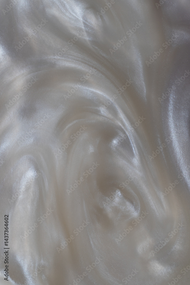 closeup of white epoxy reiain background