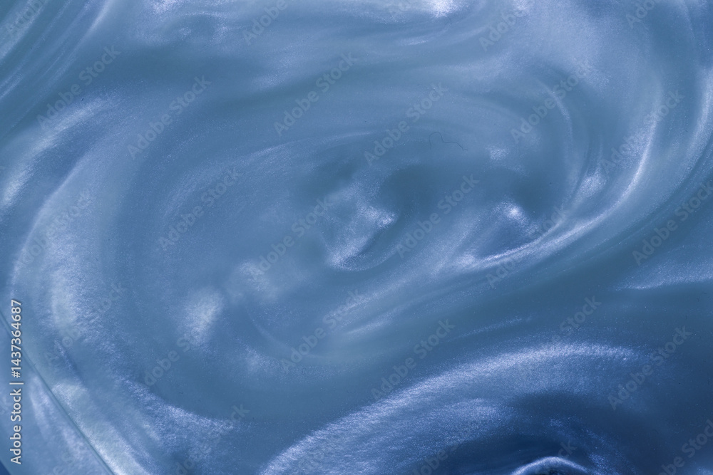 closeup of blue epoxy reiain background