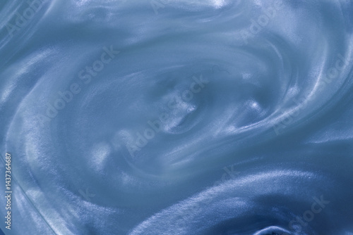 Obraz na płótnie closeup of blue epoxy reiain background w salonie