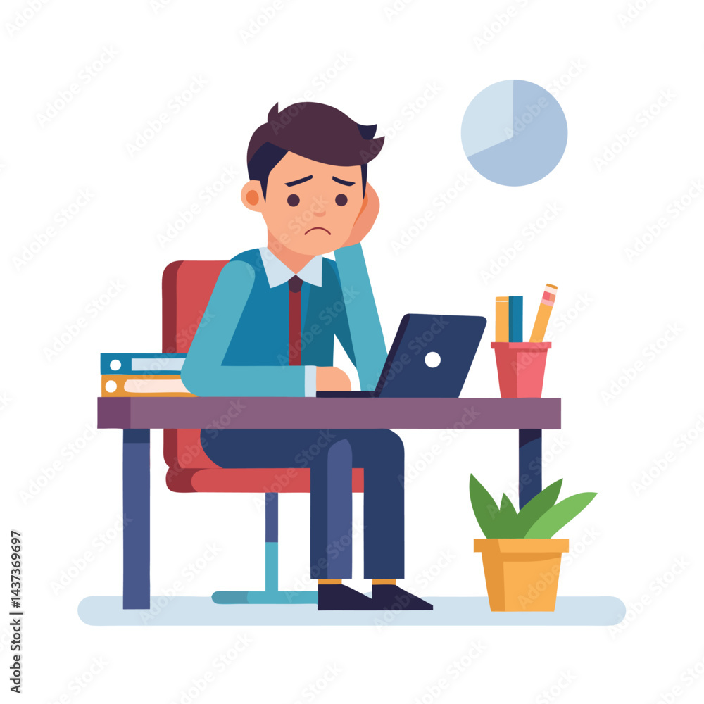 Stressed, tired and overworked male entrepreneur with debt issues at home. Young frustrated caucasian man unhappy about an email on his laptop and feeling sad, depressed and anxious in his house Stressed, tired and overworked male entrepreneur with debt issues at home. Young frustrated caucasian man unhappy about an email on his laptop and feeling sad, depressed and anxious in his house