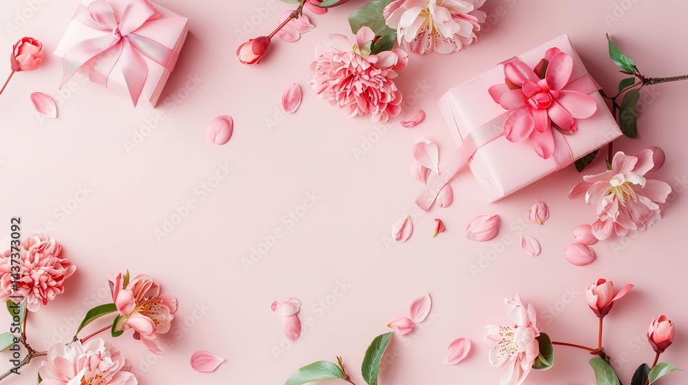 Mother's Day Peach Blossom Background: Blending Pink Spring Charms, Laying Out a Gorgeous Scroll of the Interweaving of Tender Affection and Romantic Poetry on Mother's Day Mother's Day Peach Blossom Background: Blending Pink Spring Charms, Laying Out a Gorgeous Scroll of the Interweaving of Tender Affection and Romantic Poetry on Mother's Day
