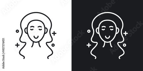 Skincare icon sign and symbol vector design