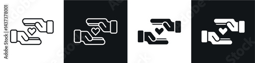 Forgiveness icon sign and symbol vector design