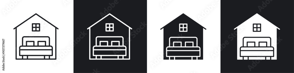 Accomodation icon sign and symbol vector design Accomodation icon sign and symbol vector design