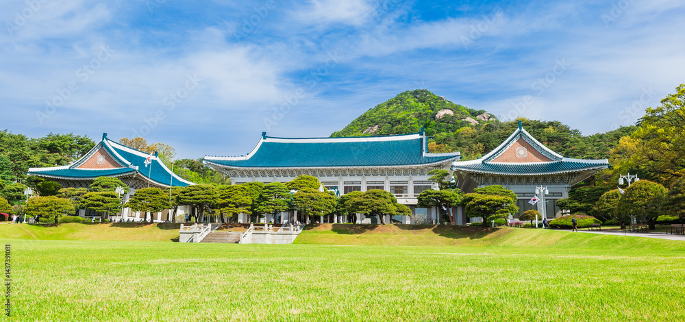 ソウル 市民公園として開放されている青瓦台