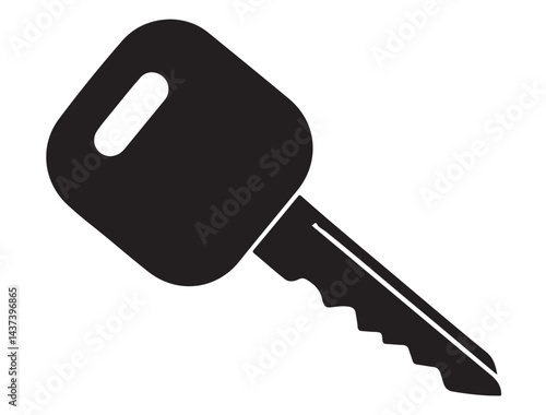 CAR KEY SILHOUETTE