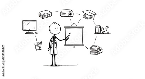 business people with speech bubbles