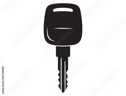 CAR KEY SILHOUETTE