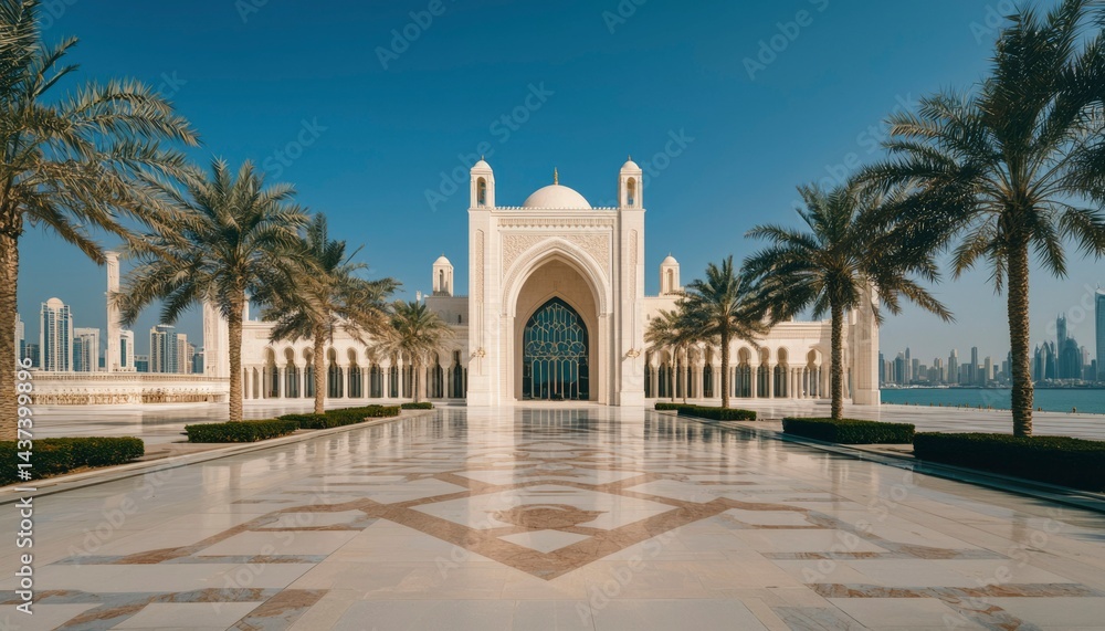 Obraz premium Mosque architectural beauty