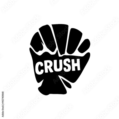 crush 4.svg Silhouette SVG Design