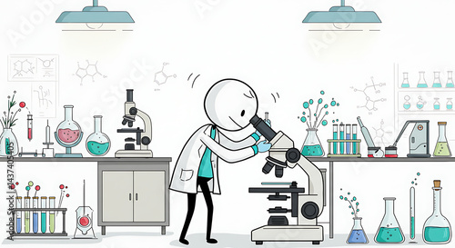 scientist in laboratory