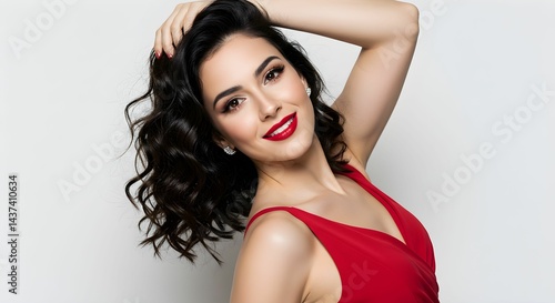 Wallpaper Mural Photo shoot of a beautiful woman Torontodigital.ca