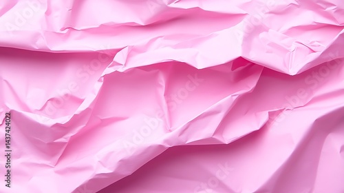 Wallpaper Mural Delicate pink textile undulates offering softness and a tactile allure Torontodigital.ca