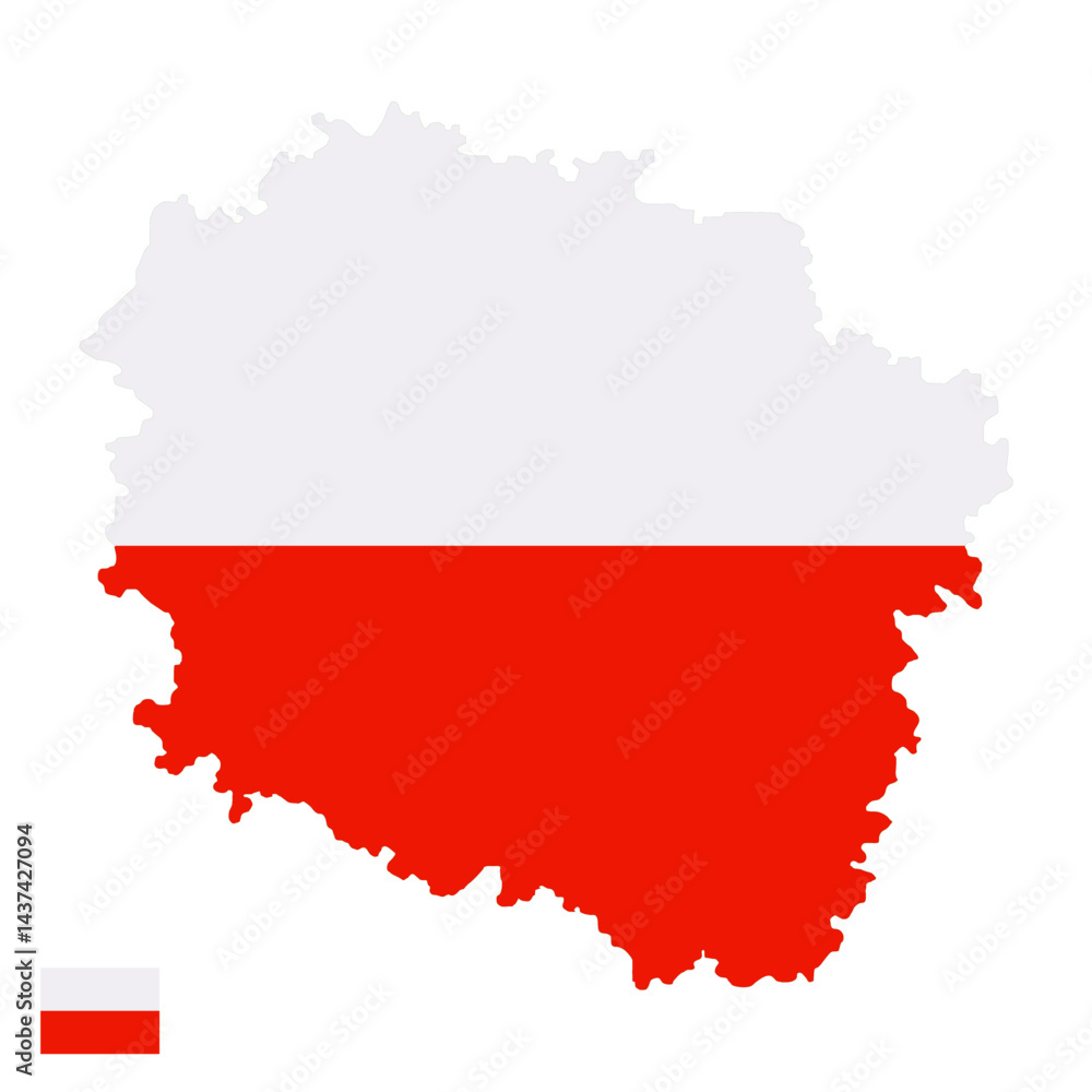 poland map vector with transparent background poland map vector with transparent background