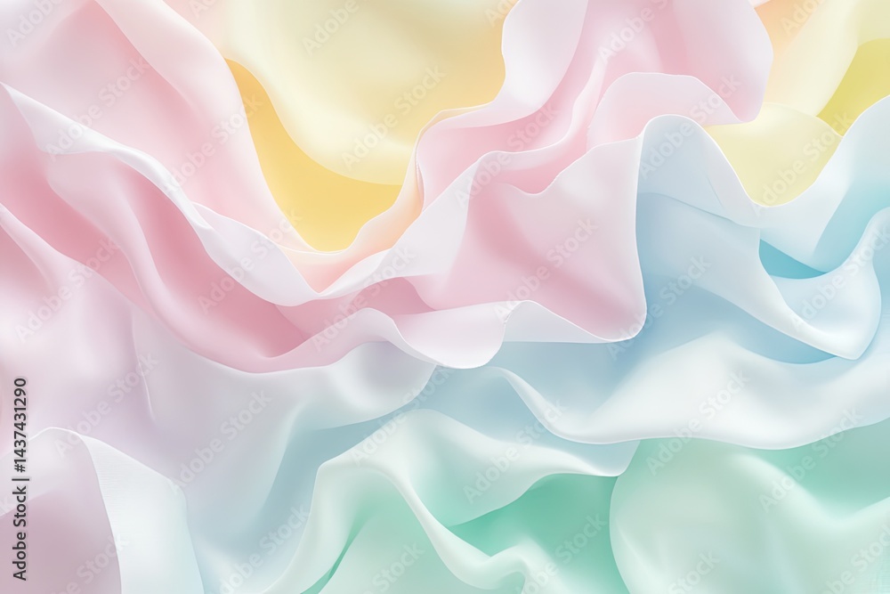 Obraz premium Soft, Pastel Fabric Texture