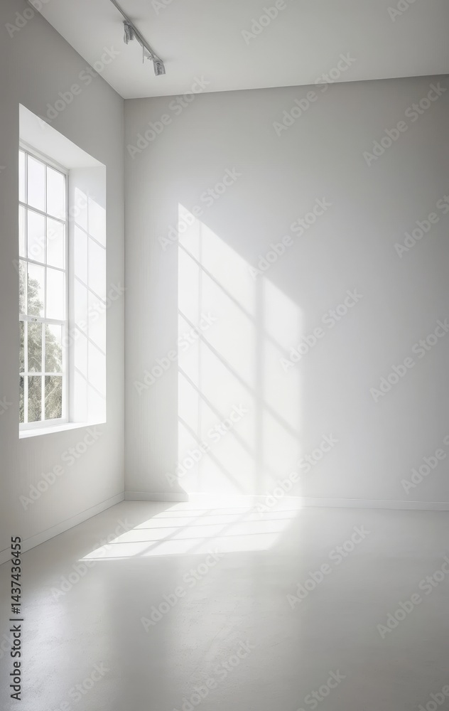 Bright, airy white room featuring expansive floor-to-ceiling windows that flood the space with warm sunlight, creating a serene and inviting atmosphere. Bright, airy white room featuring expansive floor-to-ceiling windows that flood the space with warm sunlight, creating a serene and inviting atmosphere.