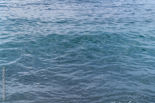Obraz na płótnie Water blue sea. Ocean wave surface. Abstract nature texture. Lake waves. w salonie