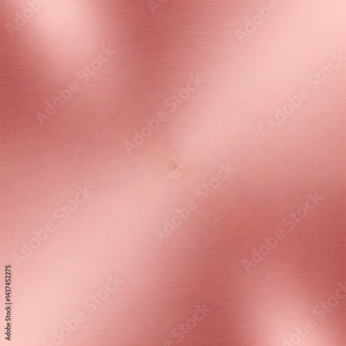 Radiant rose gold brushed metal texture background