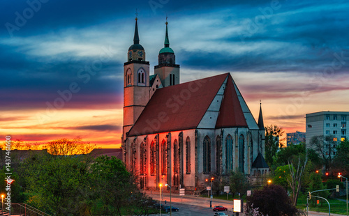 Quadro em tela Johanniskirche Magdeburg