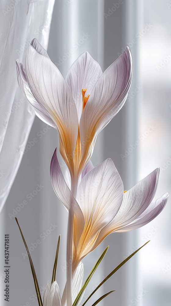 Fototapeta premium purple lily flower