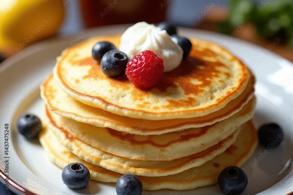 Fluffy Pancakes - Breakfast Specialties Fluffy Pancakes - Breakfast Specialties