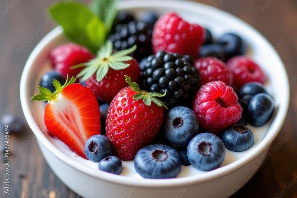Healthy Breakfast Option - Fruit & Yogurt Healthy Breakfast Option - Fruit & Yogurt