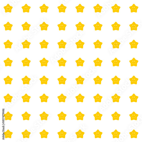 Yellow Star, set of yellow stars