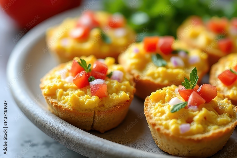 Veggie Cheese Egg Muffin Veggie Cheese Egg Muffin