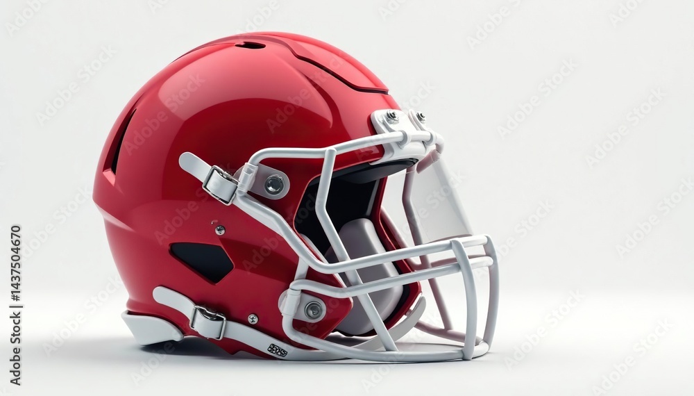 American football helmet, pristine white backdrop , symbol, helmet American football helmet, pristine white backdrop , symbol, helmet