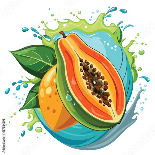 Fresh Papaya Splash