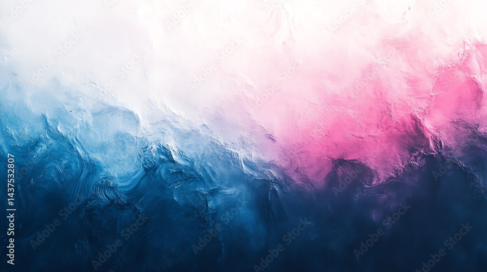 Fototapeta premium Discover an abstract, elegant, and subtle Full HD background in dark blue, soft white, and pink. Perfect for designs, branding, and digital projects. Premium quality