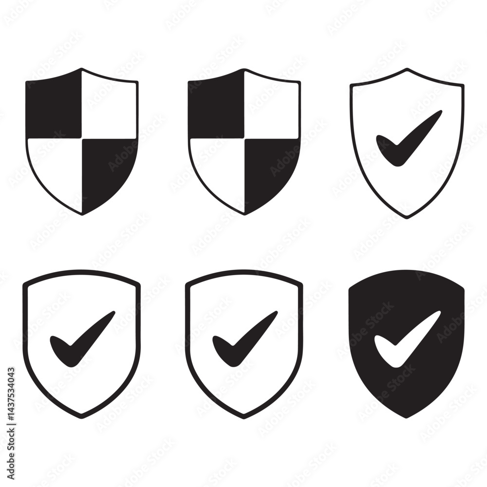 Abstract and stylish icon set for multimedia and interfaces Abstract and stylish icon set for multimedia and interfaces