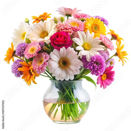 Wallpaper Mural bouquet of flowers in vase Torontodigital.ca