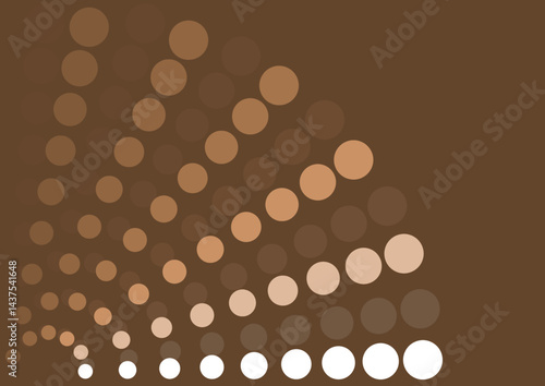 abstract background with geometric rays and circles