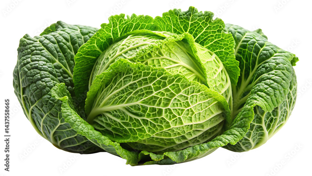 Fototapeta premium cabbage isolated on white background.PNG